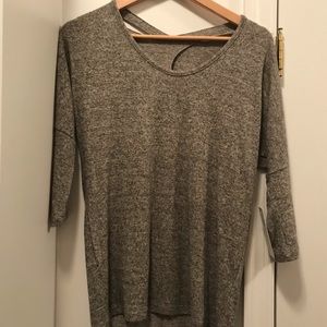 Coin 1804 gray jersey top